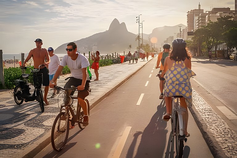 Amplo terraço exclusivo a 400m da praia de Ipanema
