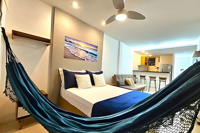 Studio beira-mar em Copacabana