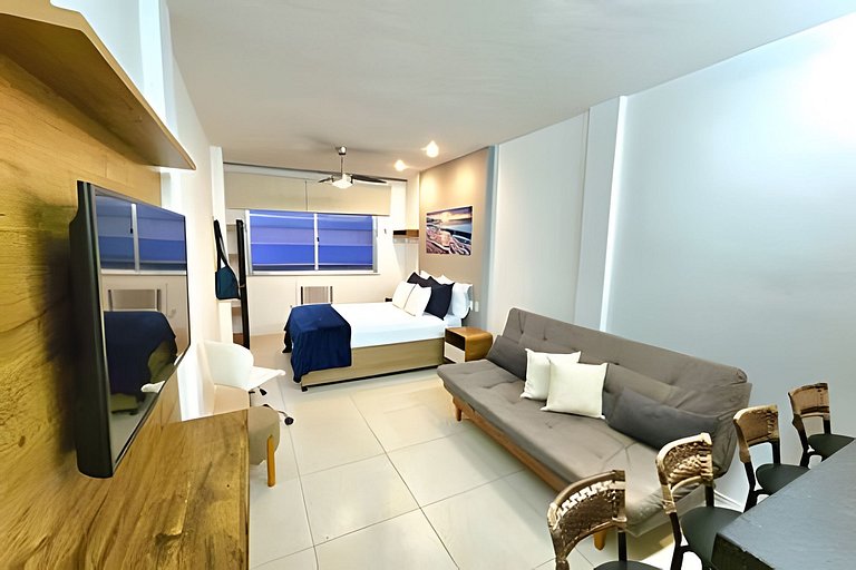 Studio beira-mar em Copacabana