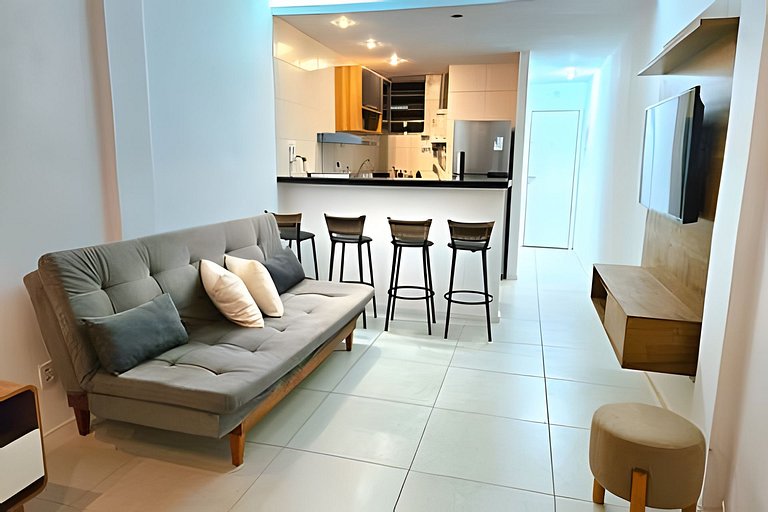 Studio beira-mar em Copacabana
