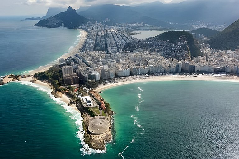 Studio beira-mar em Copacabana