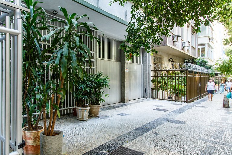 À 500 metros da praia de Ipanema e Copacabana