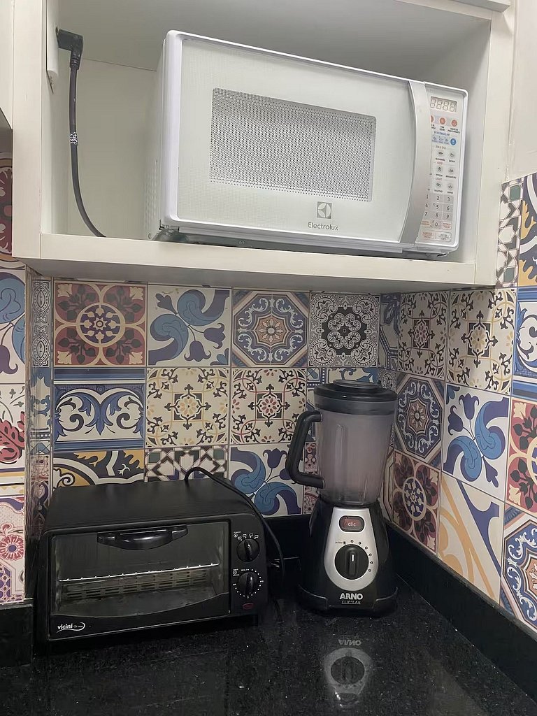 À 400 m da Praia de Copacabana e Ipanema