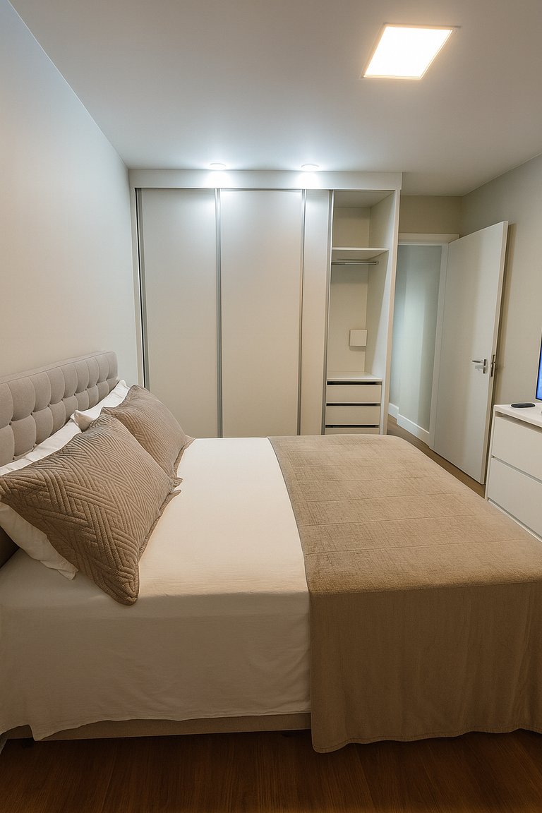 À 400 m da Praia de Copacabana e Ipanema